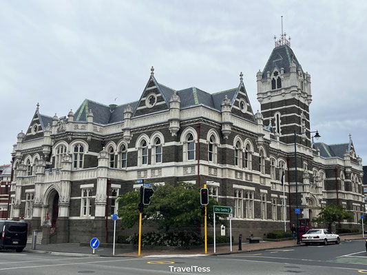Straatbeeld Dunedin