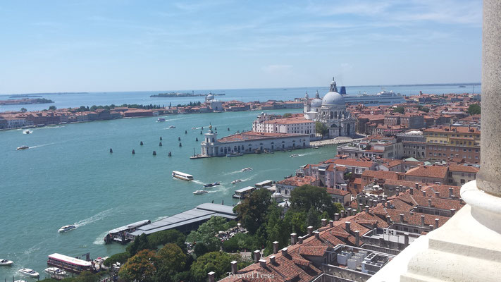 Uitzicht over Venetië