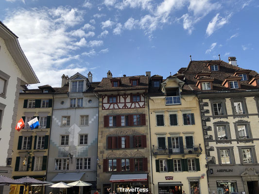 Straatbeeld Luzern