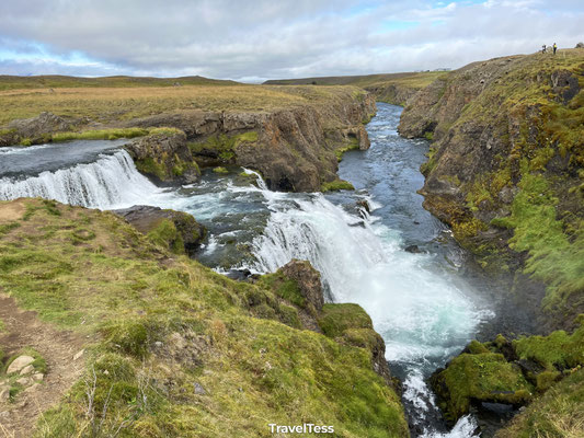 Reykjafoss waterval