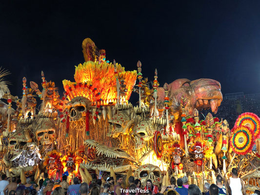 Rio Carnaval in het Sambadrome