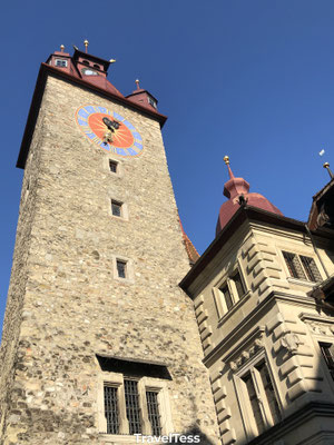 Oude kloktoren Luzern