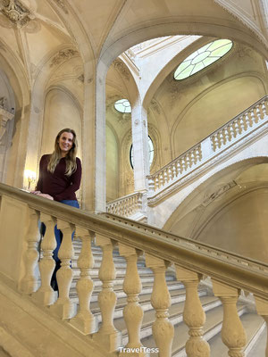 Trap in het Louvre