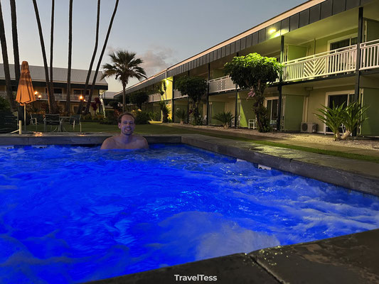 Hottub op resort