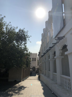 Steegje in Qatar