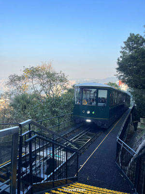 Peak Tower tram