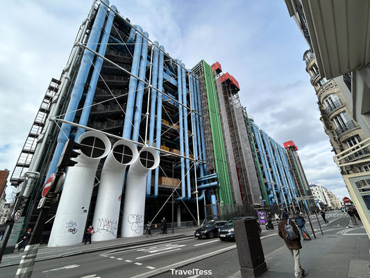 Centre Pompidou gebouw