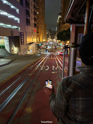 Rijden met de Cable Car