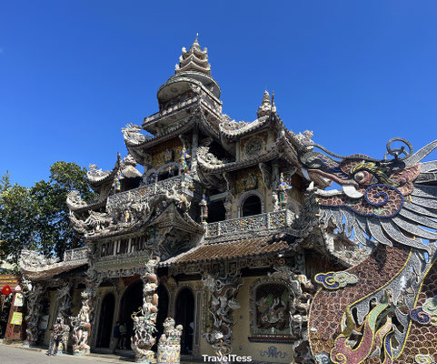 Boeddhistische tempel in Dalat