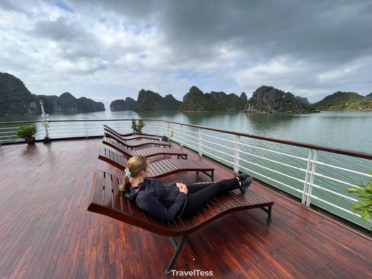 Cruise door Halong Bay