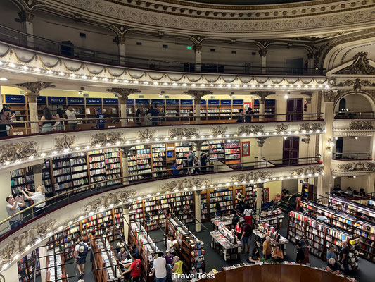Boekenwinkel in theater