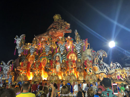 Rio Carnaval in het Sambadrome