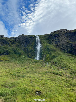 Waterval bij Seljalandsfoss