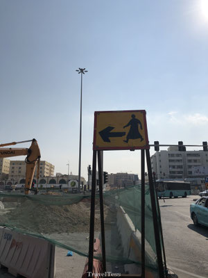 Verkeersbord Doha