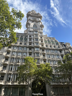 Straatbeeld in Buenos Aires