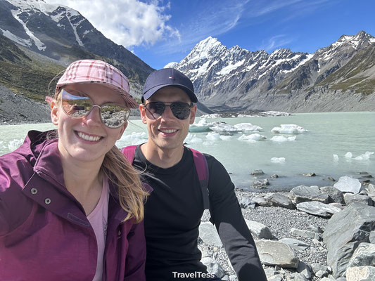 Gletsjermeer Mount Cook