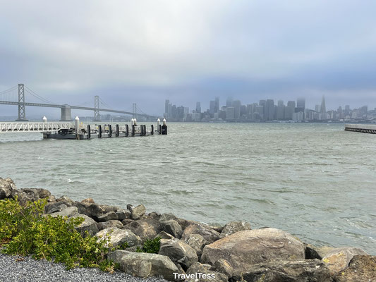 Uitzicht op skyline San Francisco