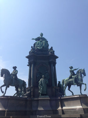 Standbeeld Maria Theresien Platz