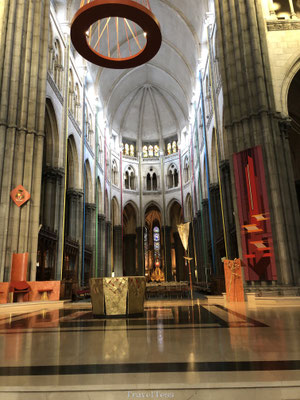 Interieur kerk in Lille