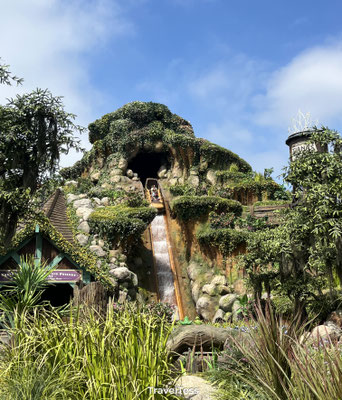 Waterattractie in Disneyland Park