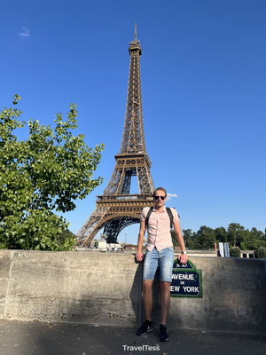 Langs de Seine bij de Eiffeltoren