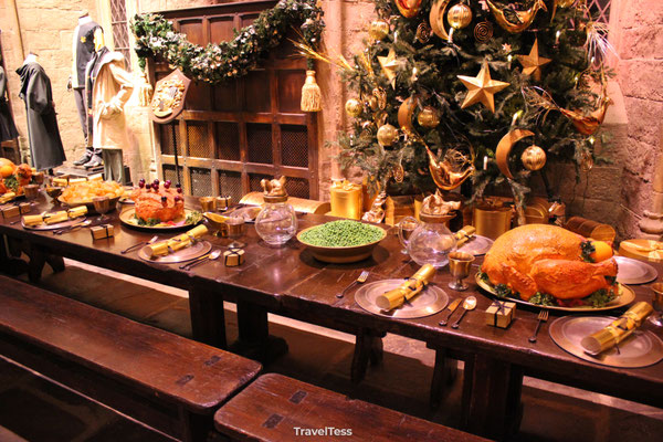 Buffet Grote Zaal Harry Potter Studio