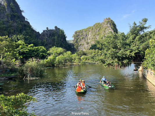 Boottocht door Tam Coc-meer