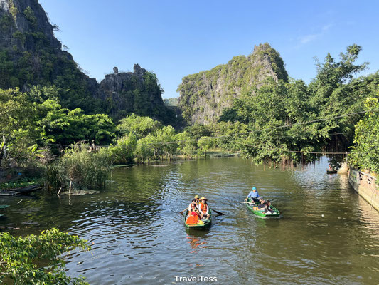 Boottocht door Tam Coc-meer