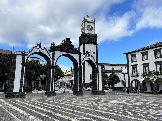 Centraal plein Ponta Delgada