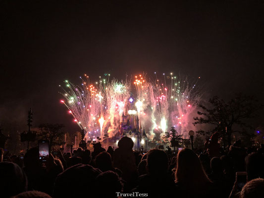 Vuurwerkshow Disneyland Parijs