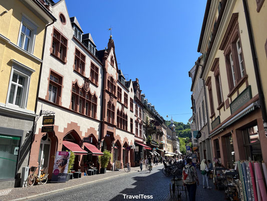 Straatbeeld Freiburg