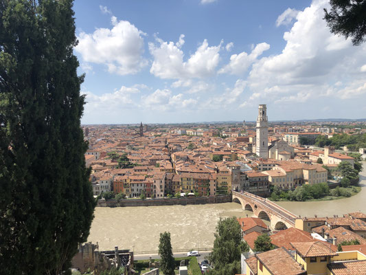 Uitzicht op Verona