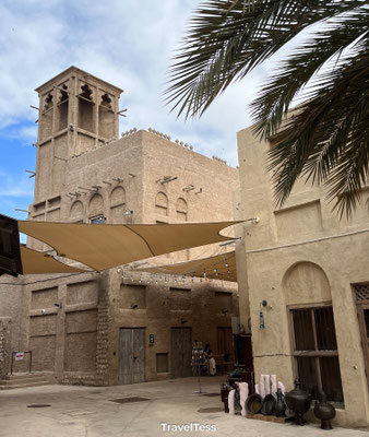 Oude wijk van Dubai