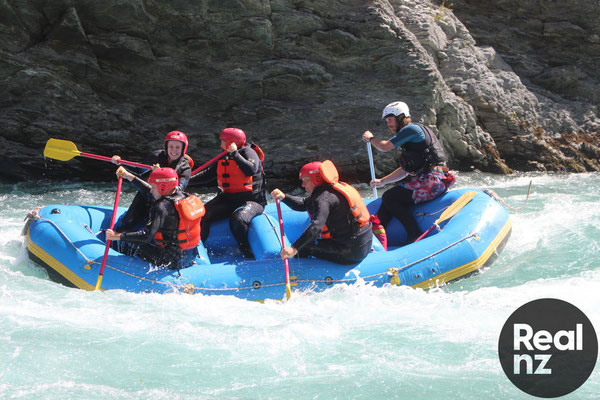 Raften in Kawarau River
