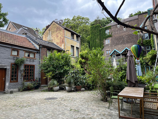 Binnenplaats in Luik