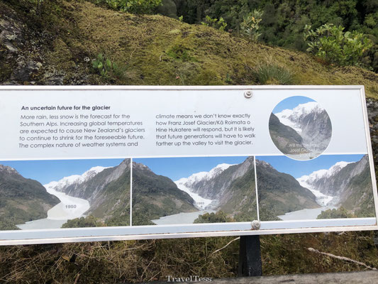 Bord over Franz Josef