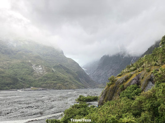 Mistig Franz Josef