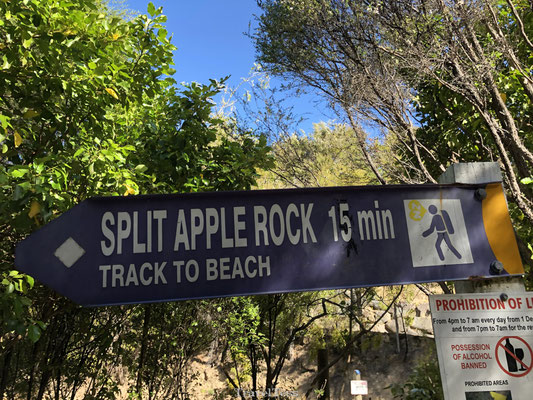 Split Apple Rock bord