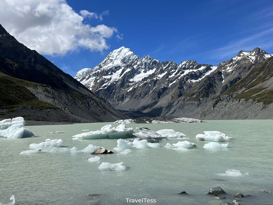 Gletsjermeer Mount Cook