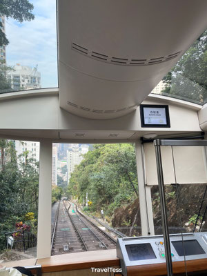 Peak Tower tram