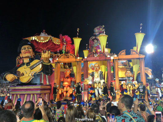 Rio Carnaval in het Sambadrome