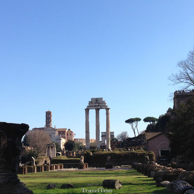 Bezoek aan Forum Romanum 