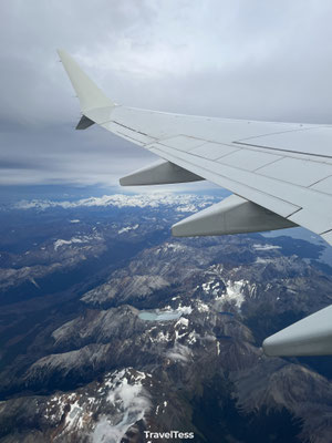 Vliegen boven Patagonië 