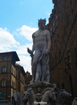 Standbeeld in Florence