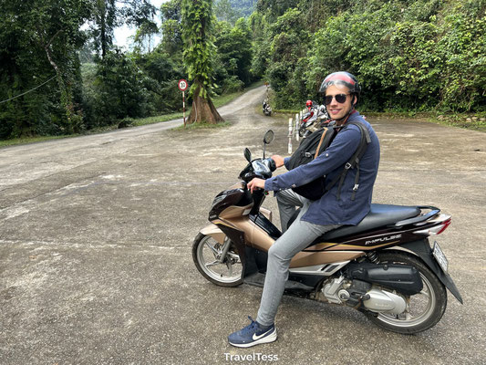 Scooter rijden in Vietnam