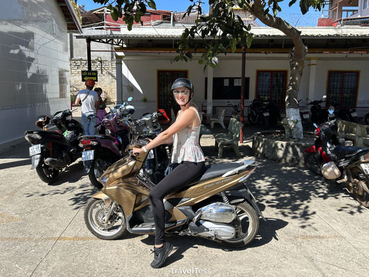 Scooter rijden in Dalat