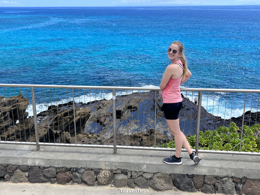Zee ten zuiden van Oahu