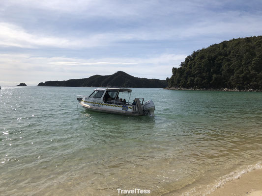 Watertaxi Abel Tasman Park