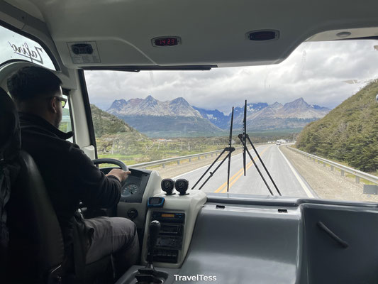Busrit naar Ushuaia