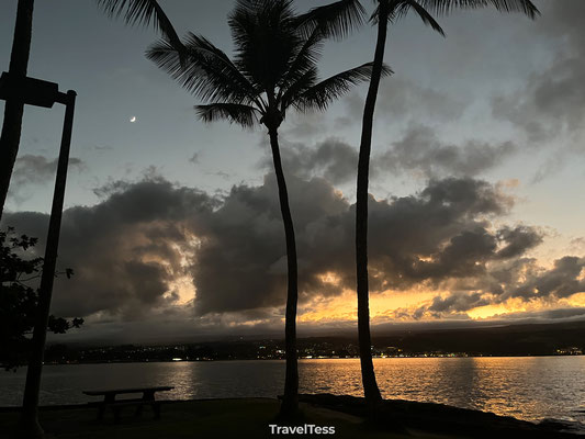 Zonsondergang Hawaii